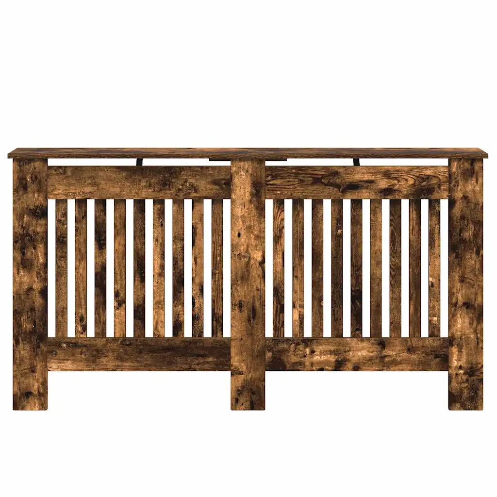 Copertura per radiatori Rovere fumé 152 x 19 x 81,5 cm