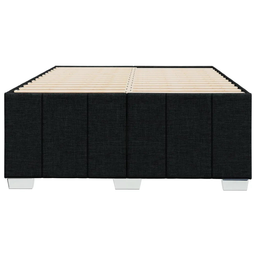 Giroletto senza Materasso Nero 120x190 cm in Tessuto 3284820