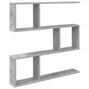 Scaffale da parete Grigio Cemento 80 x 12 x 79,5 cm 8012279