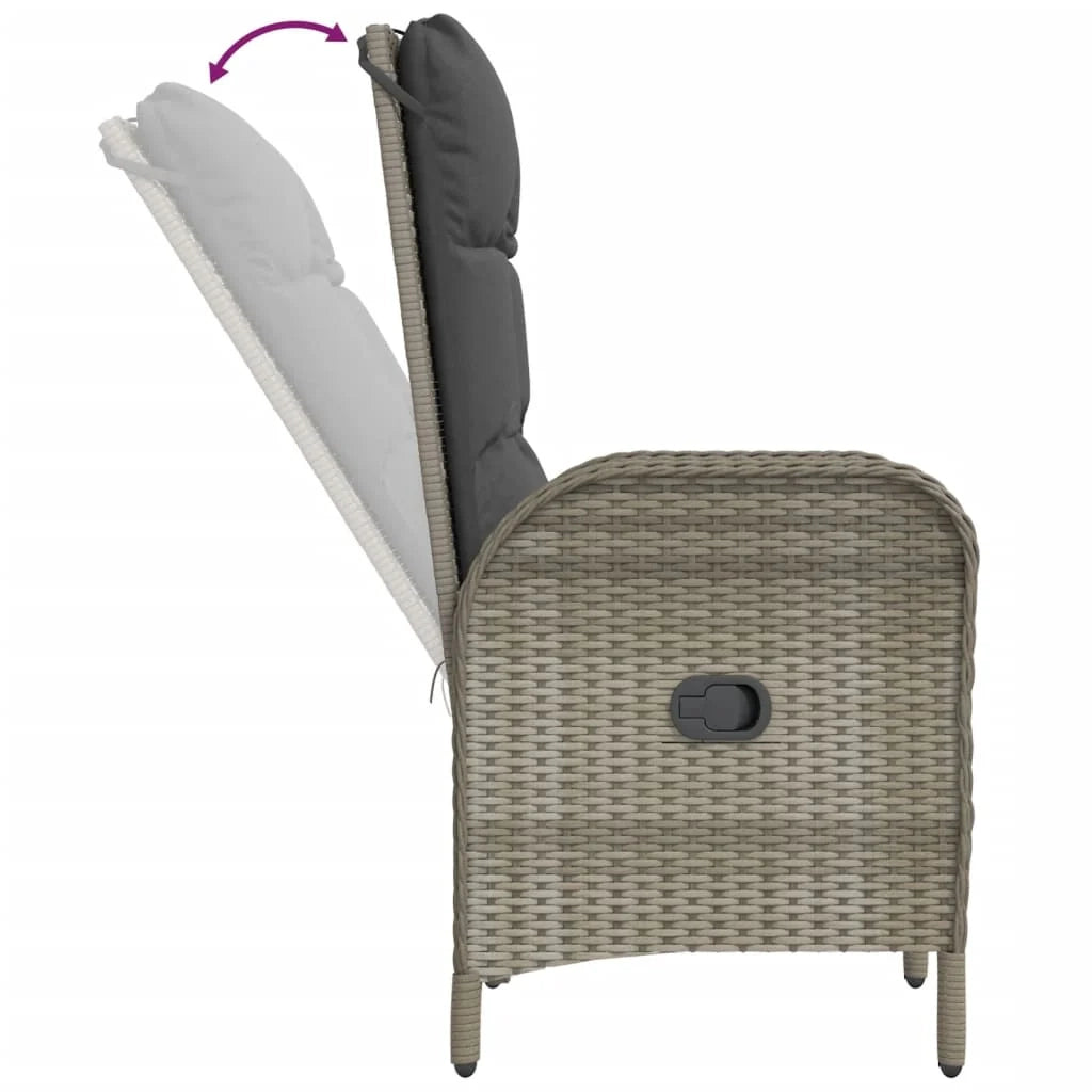 Set da pranzo da giardino da 9 pezzi con cuscini grigi 02_0014068