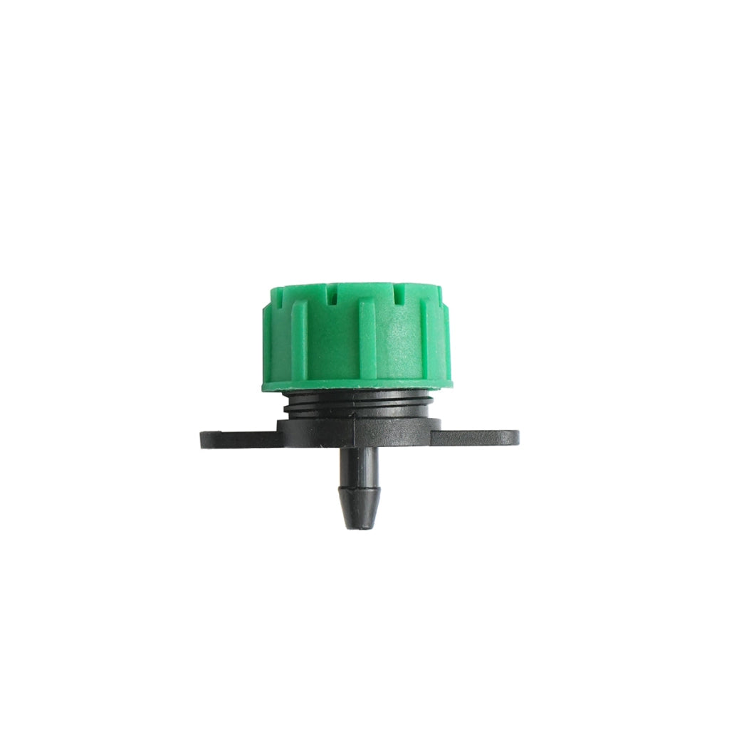 Gocciolatore a fungo regolabile con portata 40-120 L/h per tubo di irrigazione