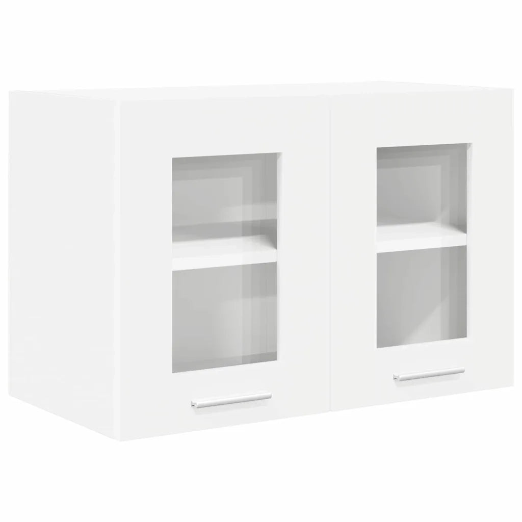 Armadio pensile 2 pcs Bianco 60 x 31 x 40 cm Legno multistrato