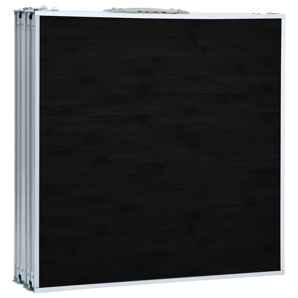 Tavolo da Campeggio Pieghevole in Alluminio Grigio 240x60 cm CFW9858378