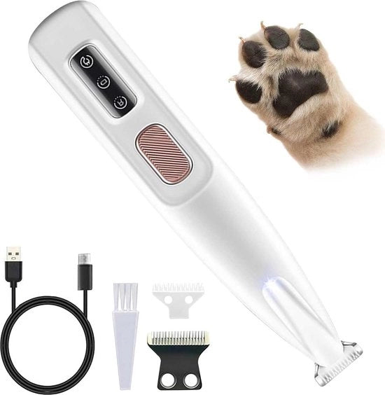 Trimmer elettrico caricabile - Senza fili - Per zampe occhi viso