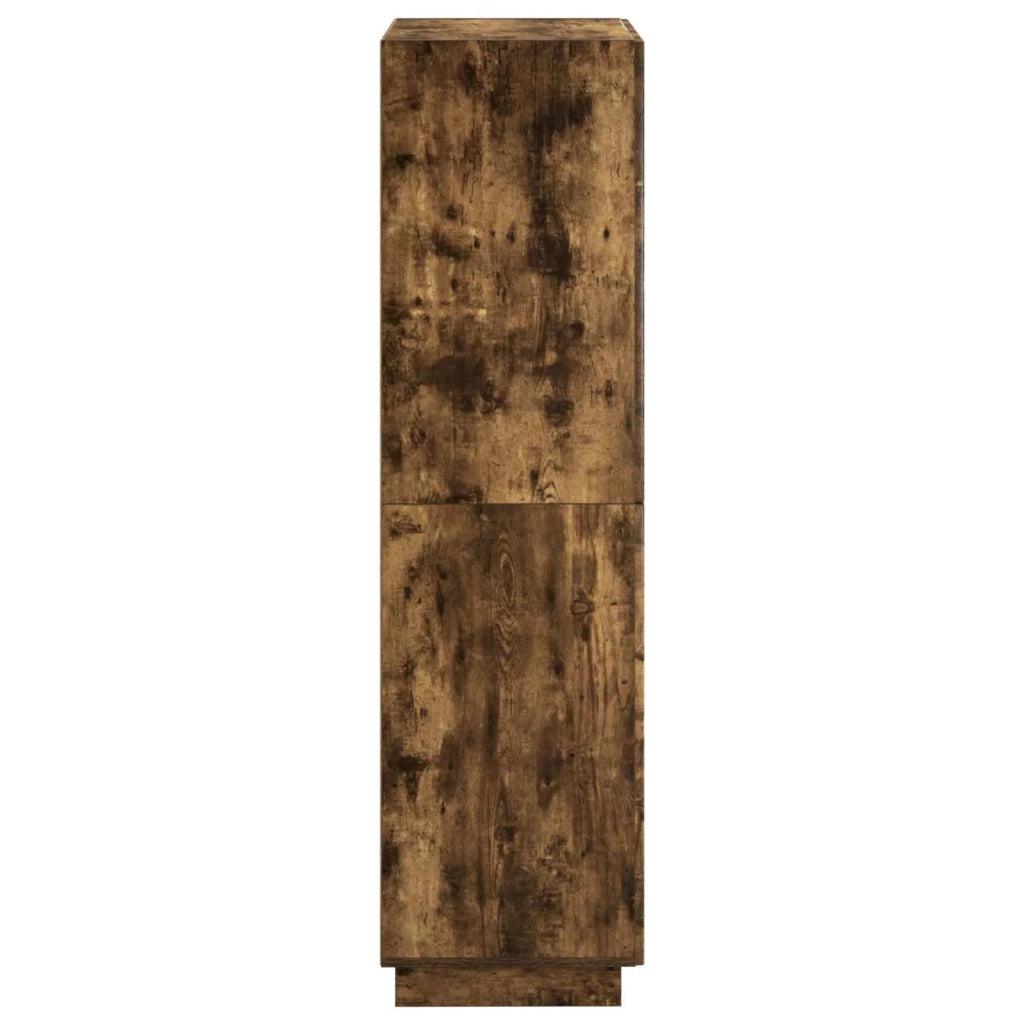 Credenza Rovere Fumo 79 x 41 x 151 cm Legno ingegnerizzato 3433114