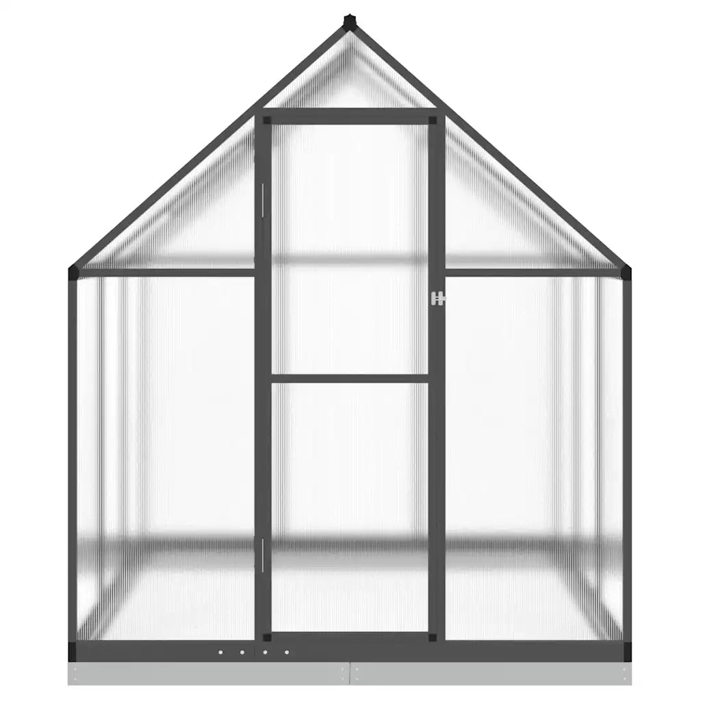 Telaio Serra con Base Antracite 169x169x202 cm in Alluminio