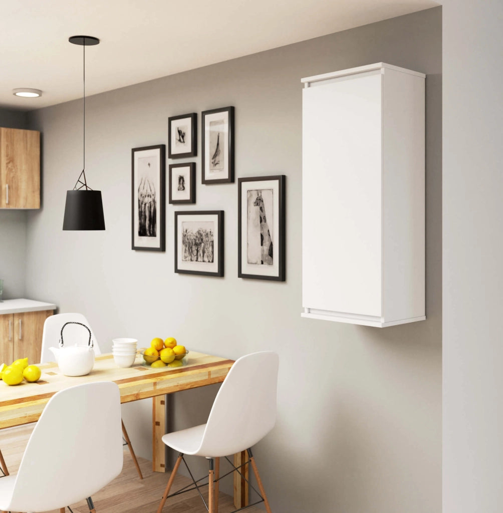 Armadietto a parete con ante strette AKORD W40 Bianca 40 cm 1 anta 40x30x99 cm