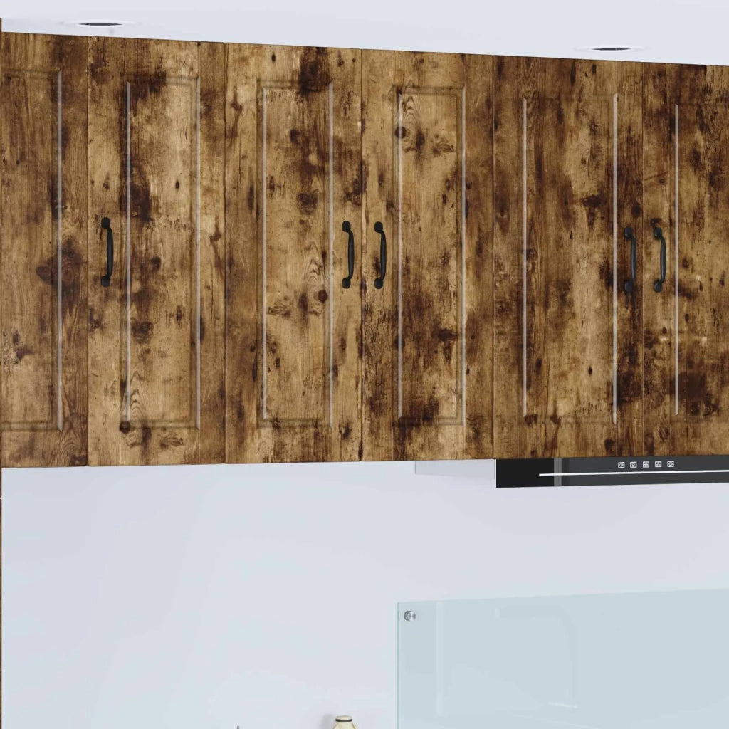 Armadietto a muro PORTO Rovere fumé 60 x 31 x 80 cm