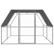 Pollaio per Esterni 3x4x2 m in Acciaio Zincato CFW1700591