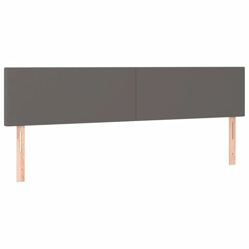 Giroletto a Molle con Materasso Grigio 120x190 cm in Similpelle 3269969