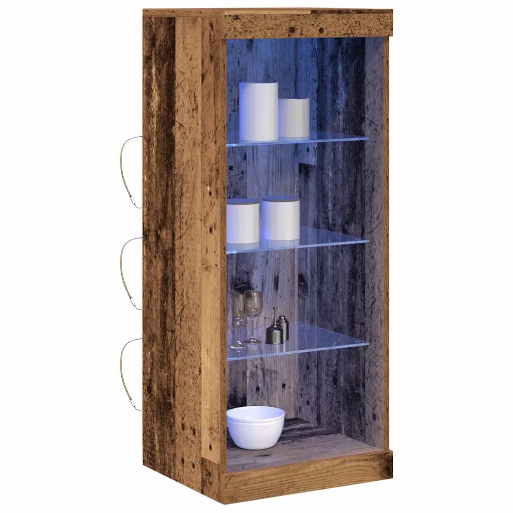 Madia LED Legno vecchio 41 x 37 x 100 cm Legno multistrato 863054