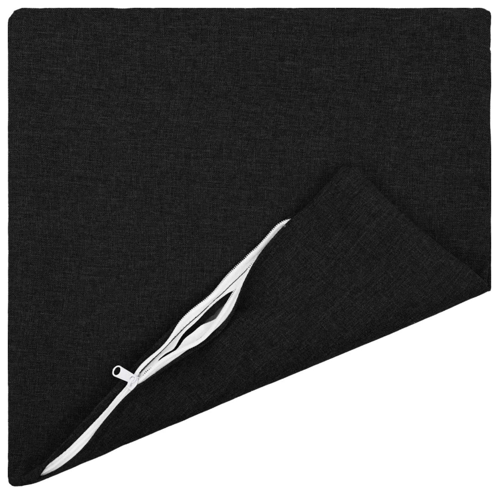 Federa 2 pcs HEERLEN Nero 35 x 35 cm 907985