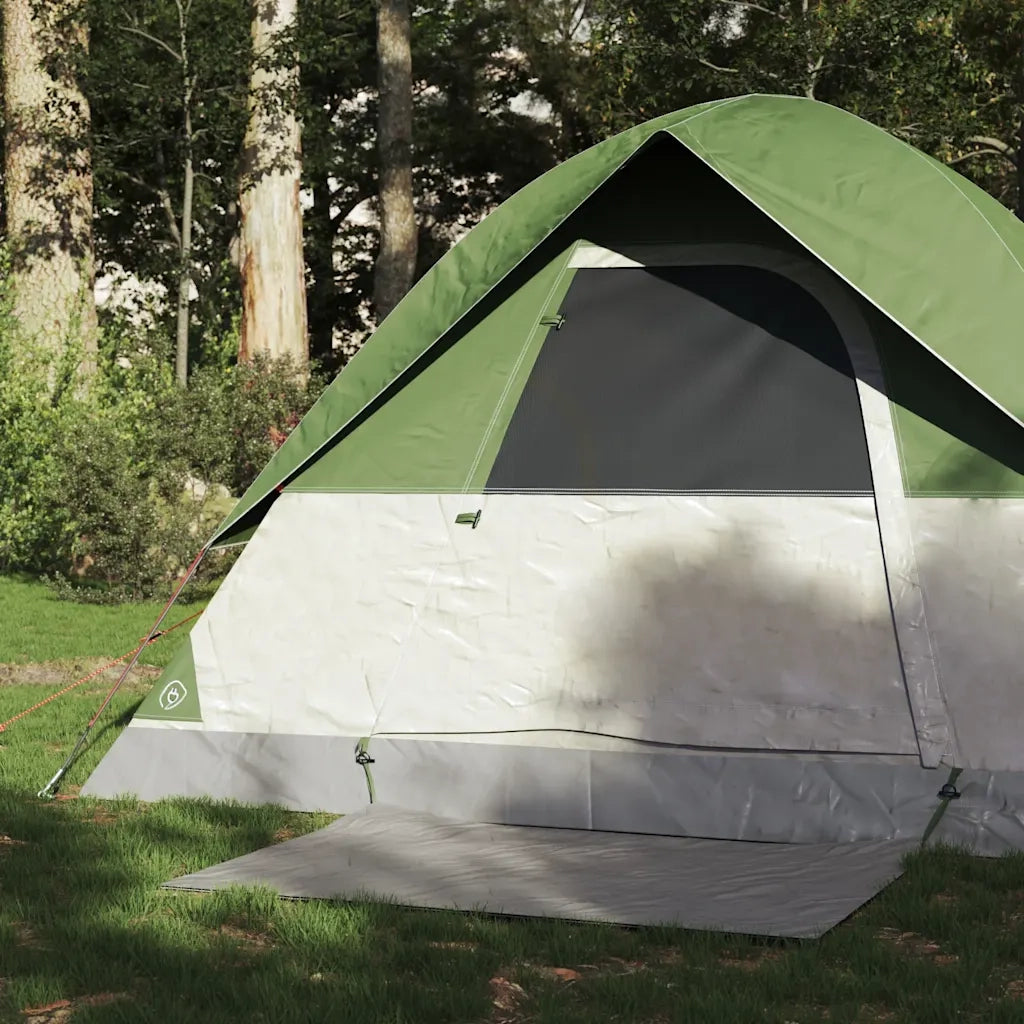 Tenda da Campeggio a Cupola per 2 Persone Verde Impermeabile 94691