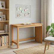 Scrivania Marrone miele 112 x 50 x 75 cm Legno di Pino Massello 42028372