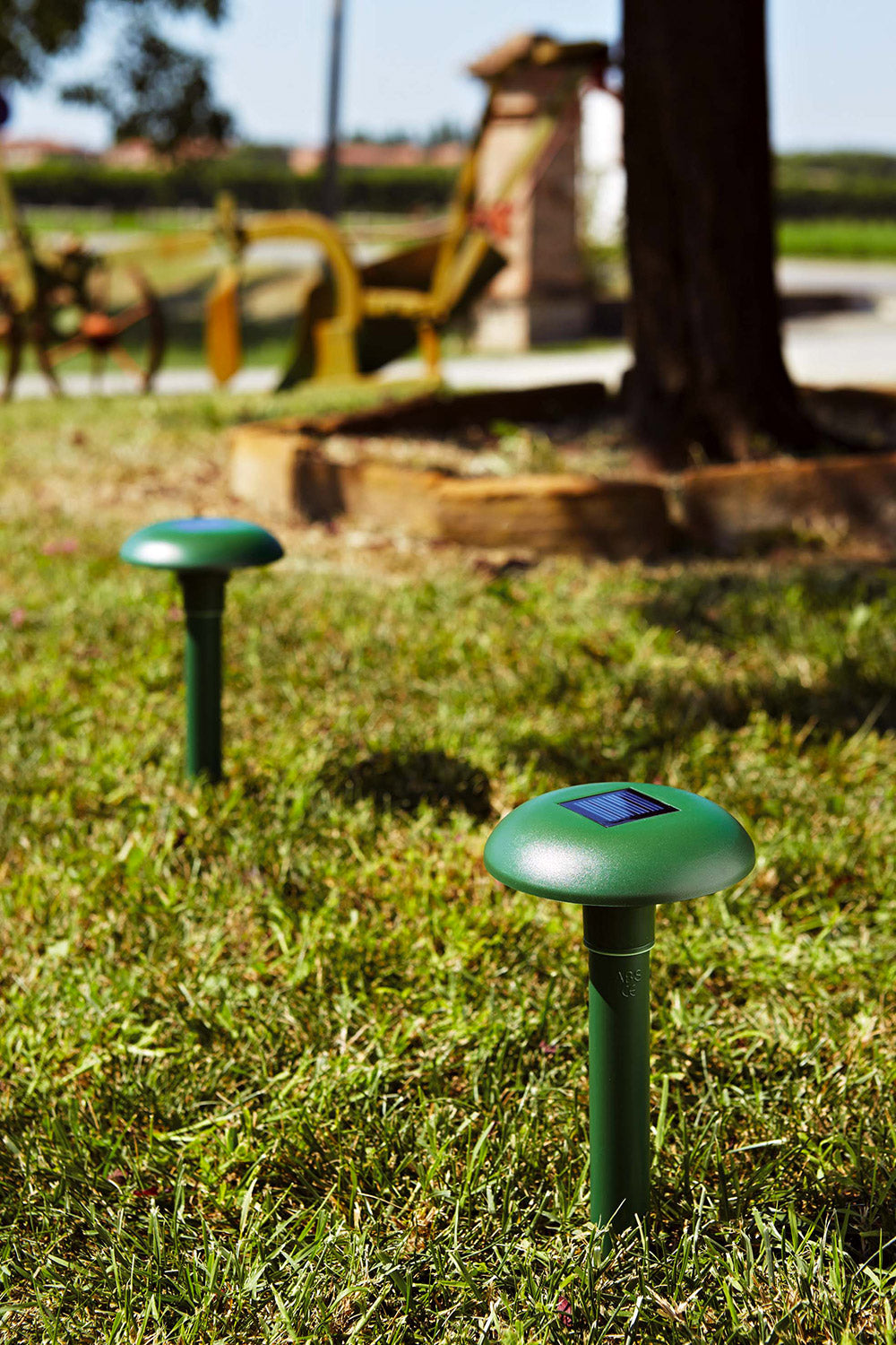 Repellente Scacciatalpa e Roditori a Batteria Ricaricabile Rama Verde