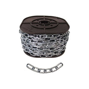 RIGAMONT CGB23 Catena Genovese Zincata in Bobina d.6mm 30m 360Kg carico lavoro colore Zincato