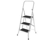 SCALA SGABELLO NEW SECURITY TUBOLARI ALLUMINIO GRADINI ACCIAIO  3 gradini cm.38x26x75h.  peso kg.6,4    COLOMBO