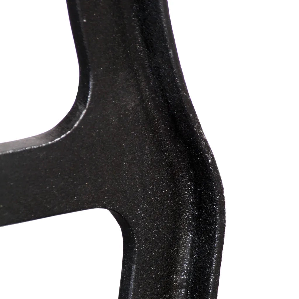 Gambe per Panca 2 pz a Forma di A in Ghisa