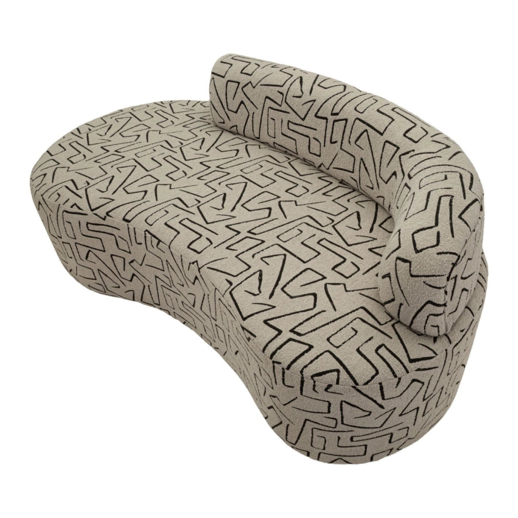 Divano VKH1064, Multicolore, Spugna, 176x91,5x69 cm