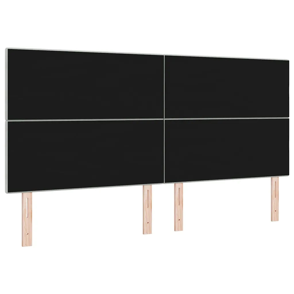 Testiera | Testata Grigio chiaro 200 cm Velluto