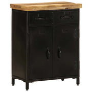Credenza buffet cassettiera mobile contenitore organizer cucina soggiorno soggiorno 55 x 30 x 71 cm legno massello di mango marrone 02_0029586