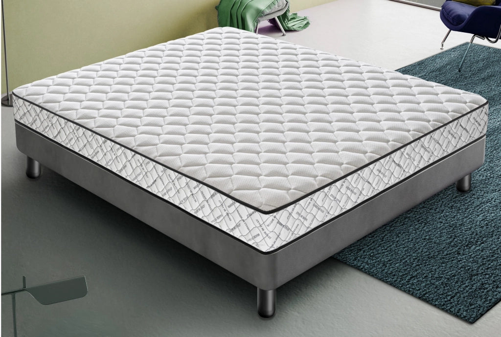 Materasso Piazza e Mezza 135x190  Memory Foam - Altezza 20 cm - Ortopedico - Rigidità H3 Made in Italy