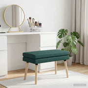 Panchina a doppio strato Verde Scuro 80 x 40 x 47 cm Tessuto 42038436