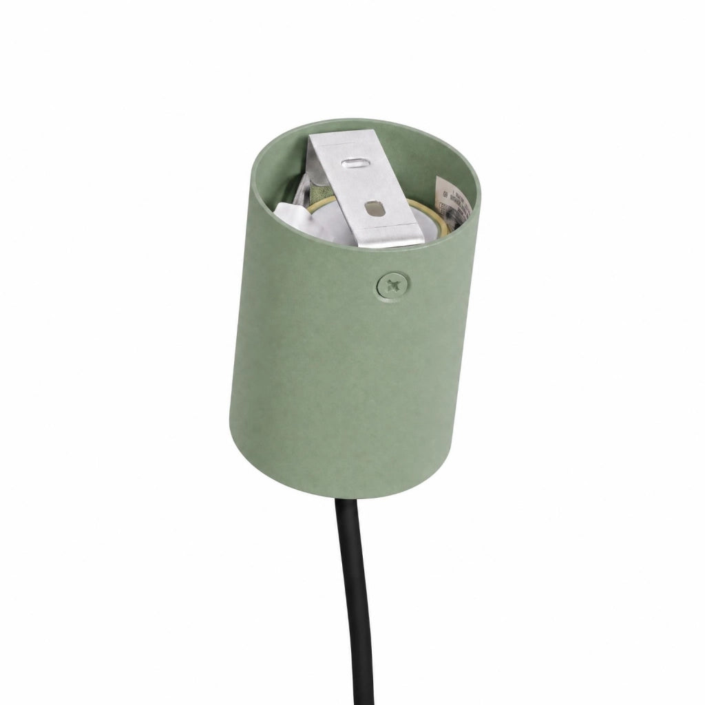 Lampadario RIFF 4 verde salvia Gx53