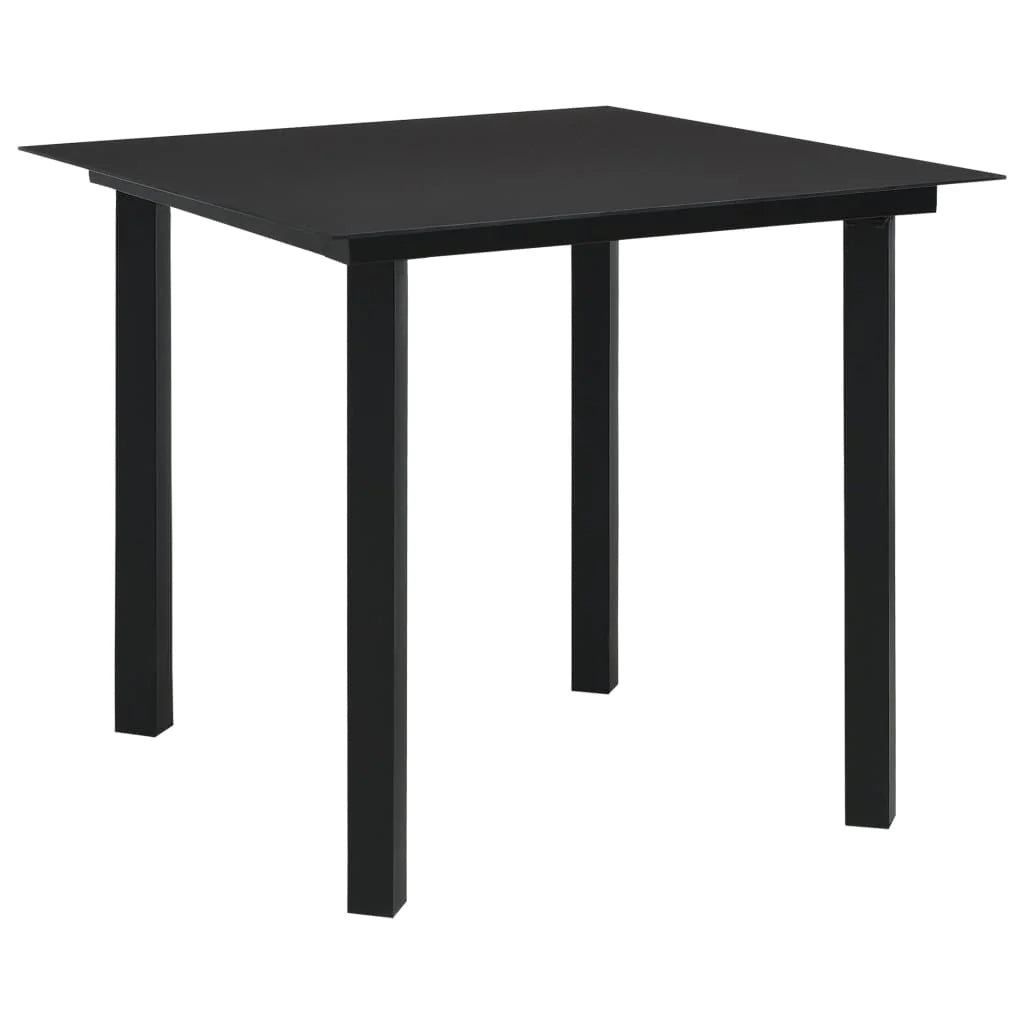 Mobili da giardino mobili da esterno set di mobili 3 pezzi in PVC rattan nero 02_0016064