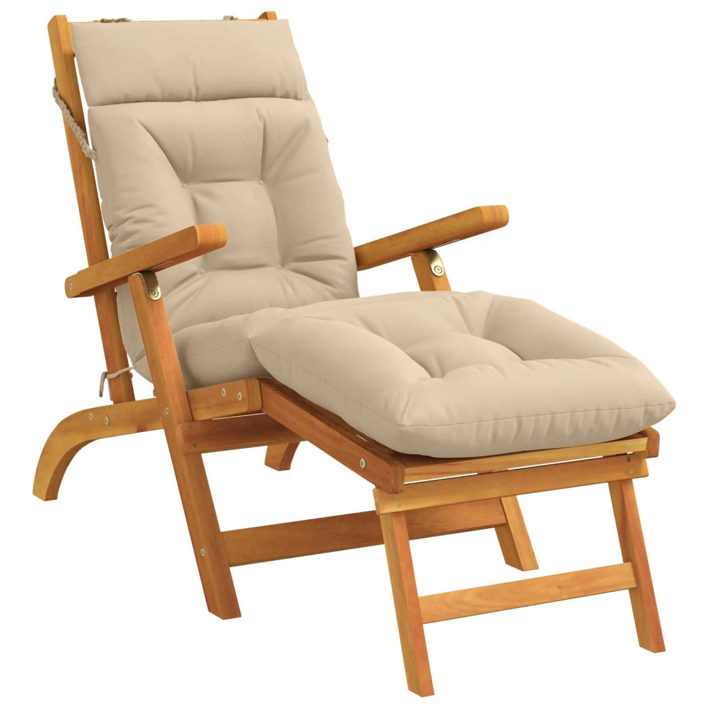 Cuscino per Lettino VIANEN 100% Poliestere Crema 953901