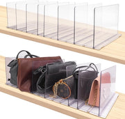 Organizzatore per Borse 10 Stuks Divisori Acrilici (Translucido)