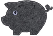 Regalo di denaro con imbottitura in velluto - Idea di regalo divertente - Pacco di regalo - 13 x 10 cm - Piume carine - Pacco di regalo