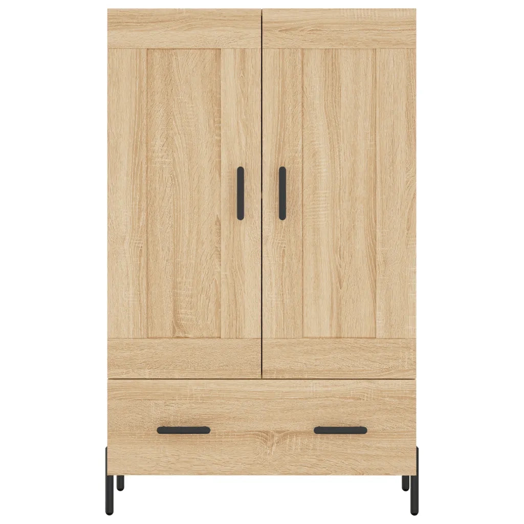 Credenza Rovere Sonoma 69,5x31x115 cm in Legno Multistrato 830335