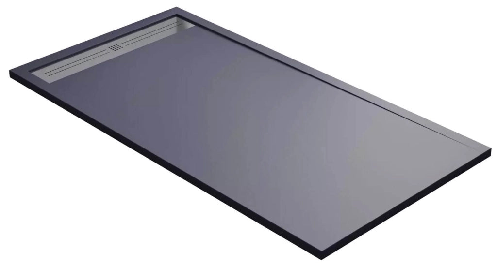 Piatto Doccia 70x190 cm in Pietra Bonussi Trivor Antracite
