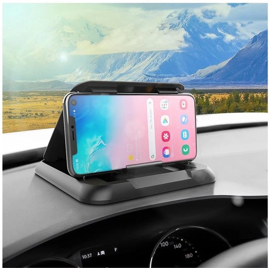 Sostegno per telefono per auto con superficie antiscivolo per uso mobile