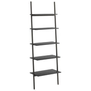 Scaffale Pendente a 5 Livelli Nero 64x34x185,5 cm CFW2879582