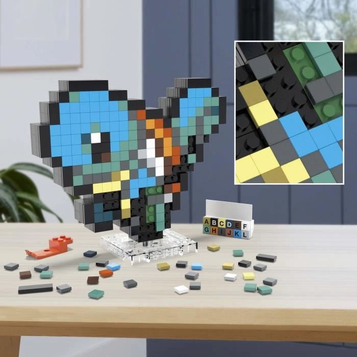 MEGA-Pokémon-Squirtle-Scatola da costruzione retrò 367 pezzi - MEGA Pokémon - HTH77