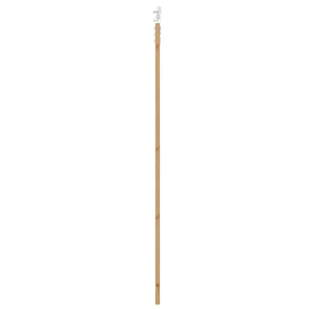 Porta Scorrevole Marrone 93 x 232 cm Legno e metallo 3332235