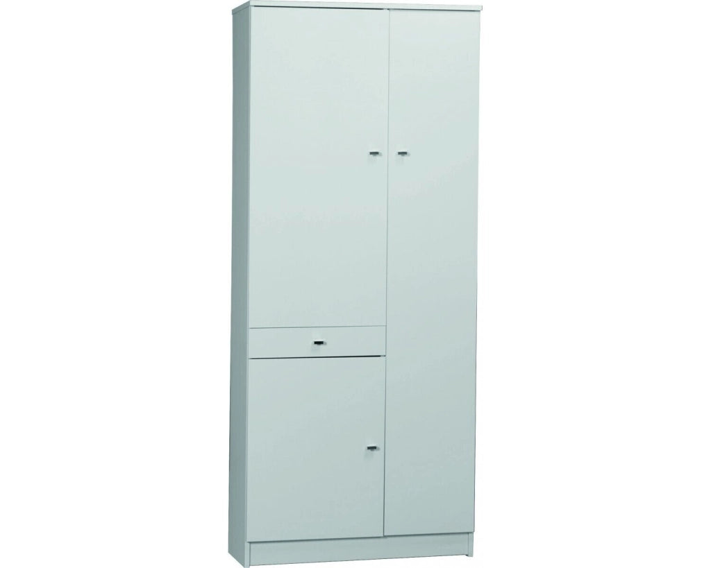 Mobile 3Ante 1Cassetti Bianco Lucido 77X34X183 16Sp. - Sarmog