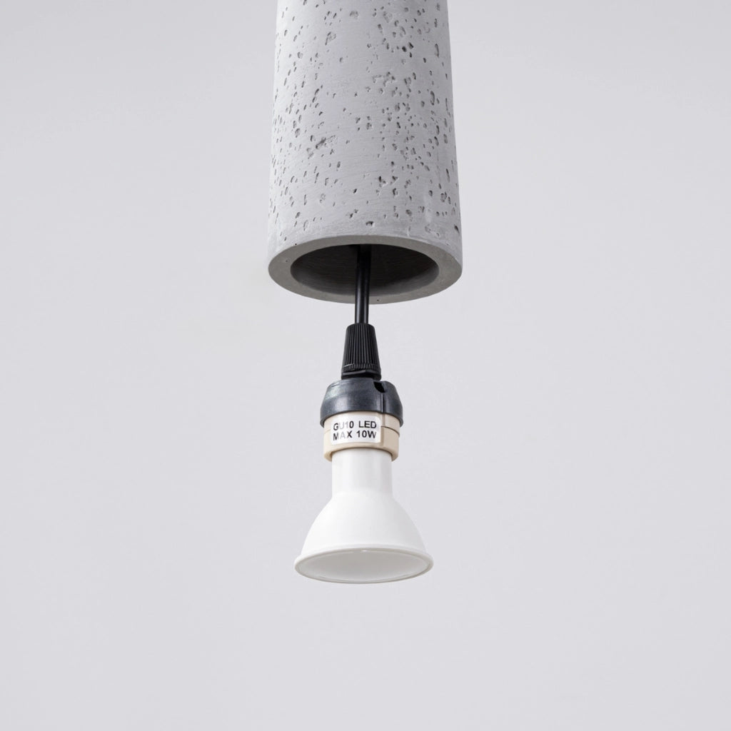 Lampada a sospensione industriale grigia VOLTEA Pure Lume