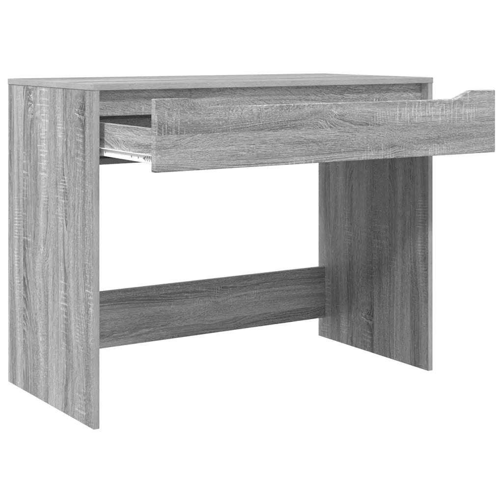 Scrivania Sonoma grigia 100 x 50 x 78 cm Legno ingegnerizzato