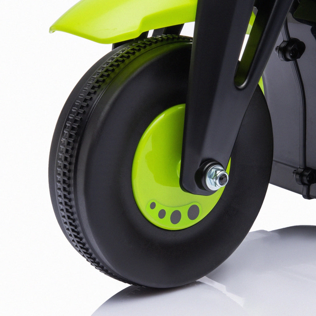 Moto Elettrica per Bambini Verde ¨C zephmum ¨C 3 km/h 30 kg