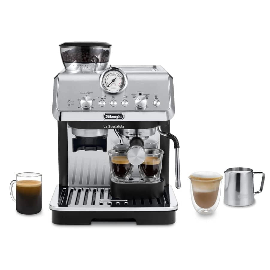 Delonghi macchina portafiltro ec9155.mb / la specialista arte ec9155.mb argento