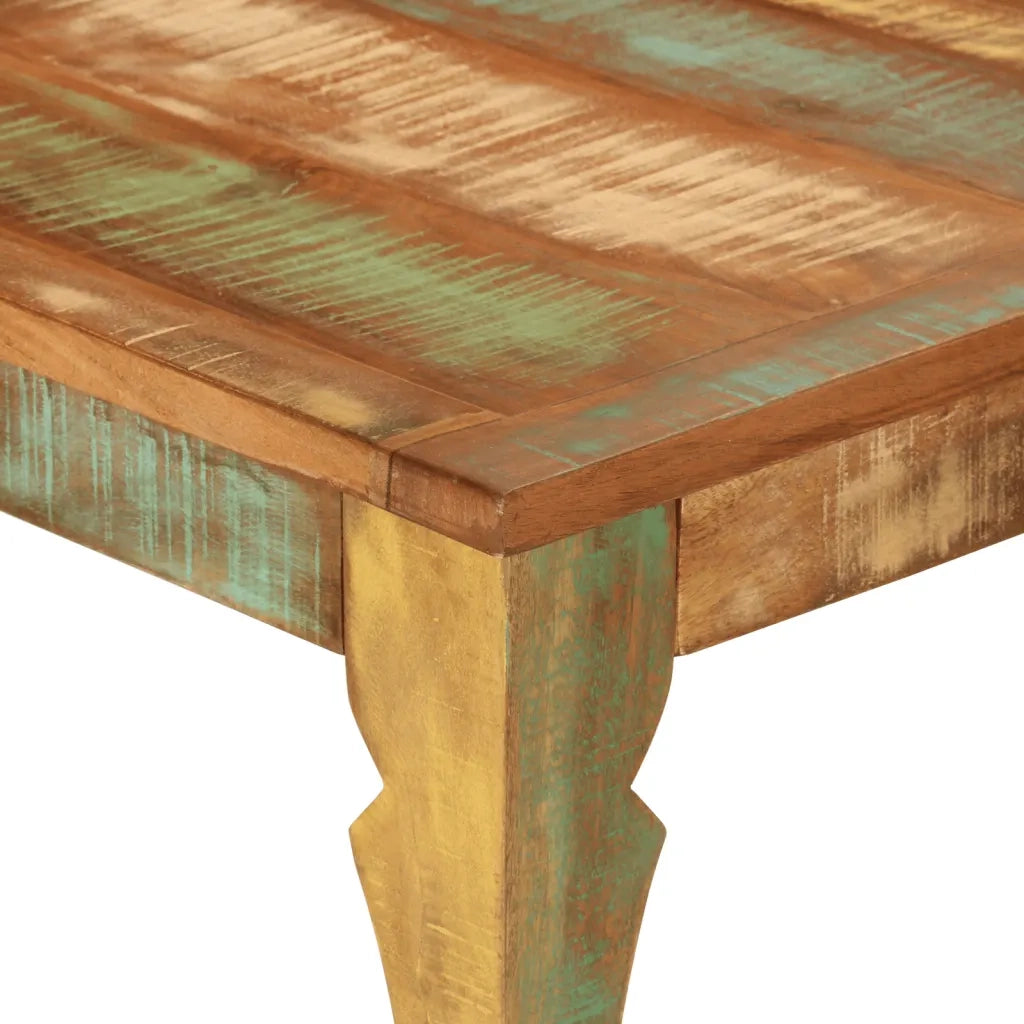 Tavolo da Pranzo | Tavolo da cucina 110x52x76 cm in Legno Massello di Recupero