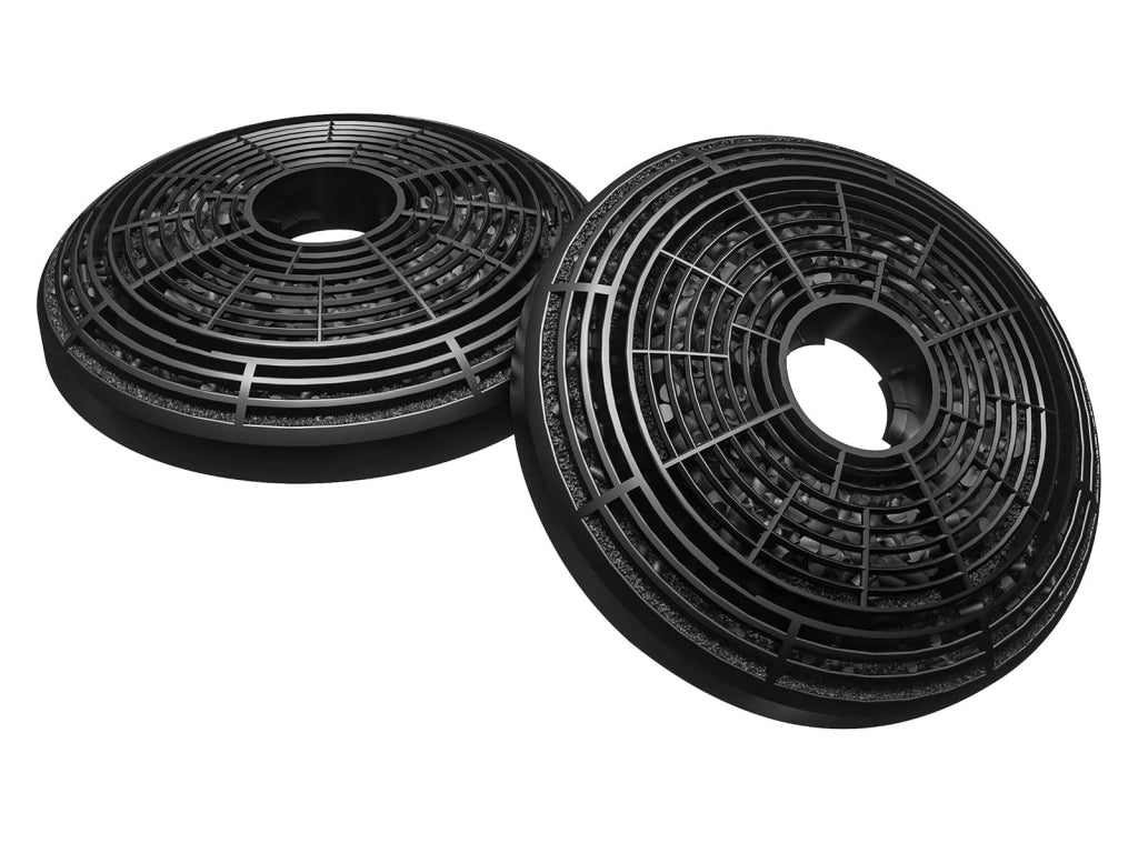 CIARRA CBCF002X2 – Set di 2 Filtri ai Carboni Attivi per Cappe Aspiranti e Sistemi a Ricircolo