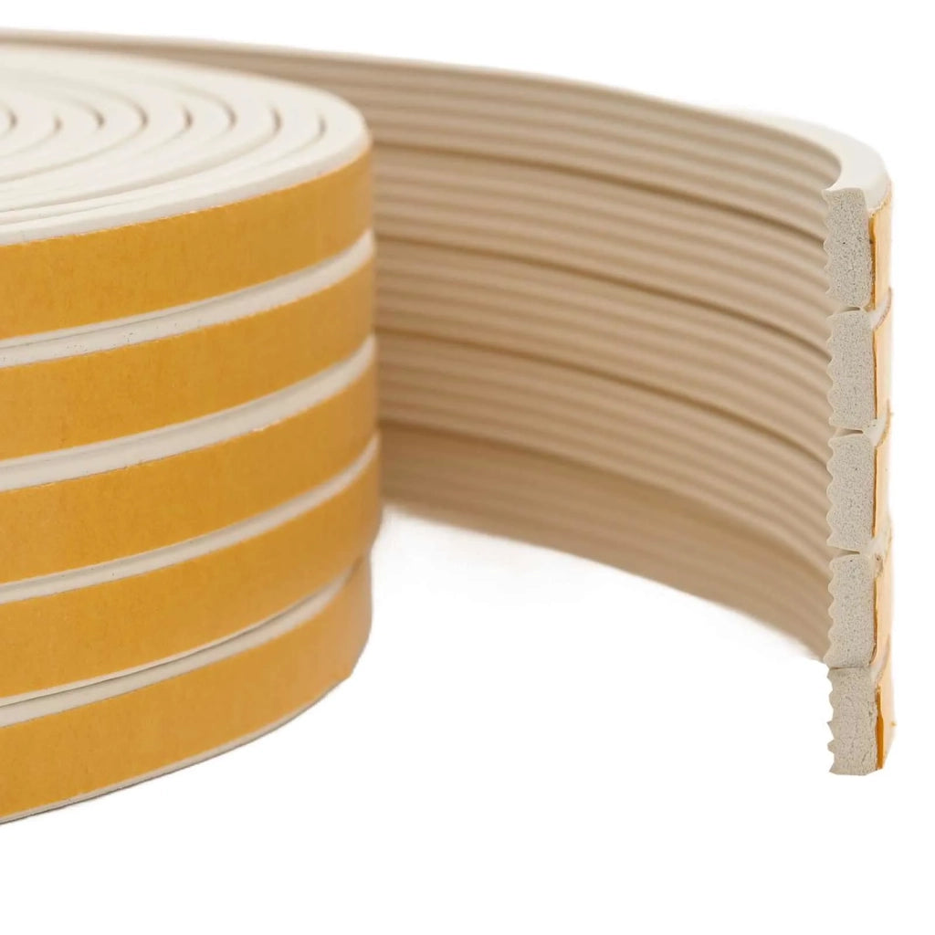 Nastro adesivo per finestre Bianco 10 x 4 mm 50 m Schiuma EPDM 42038120