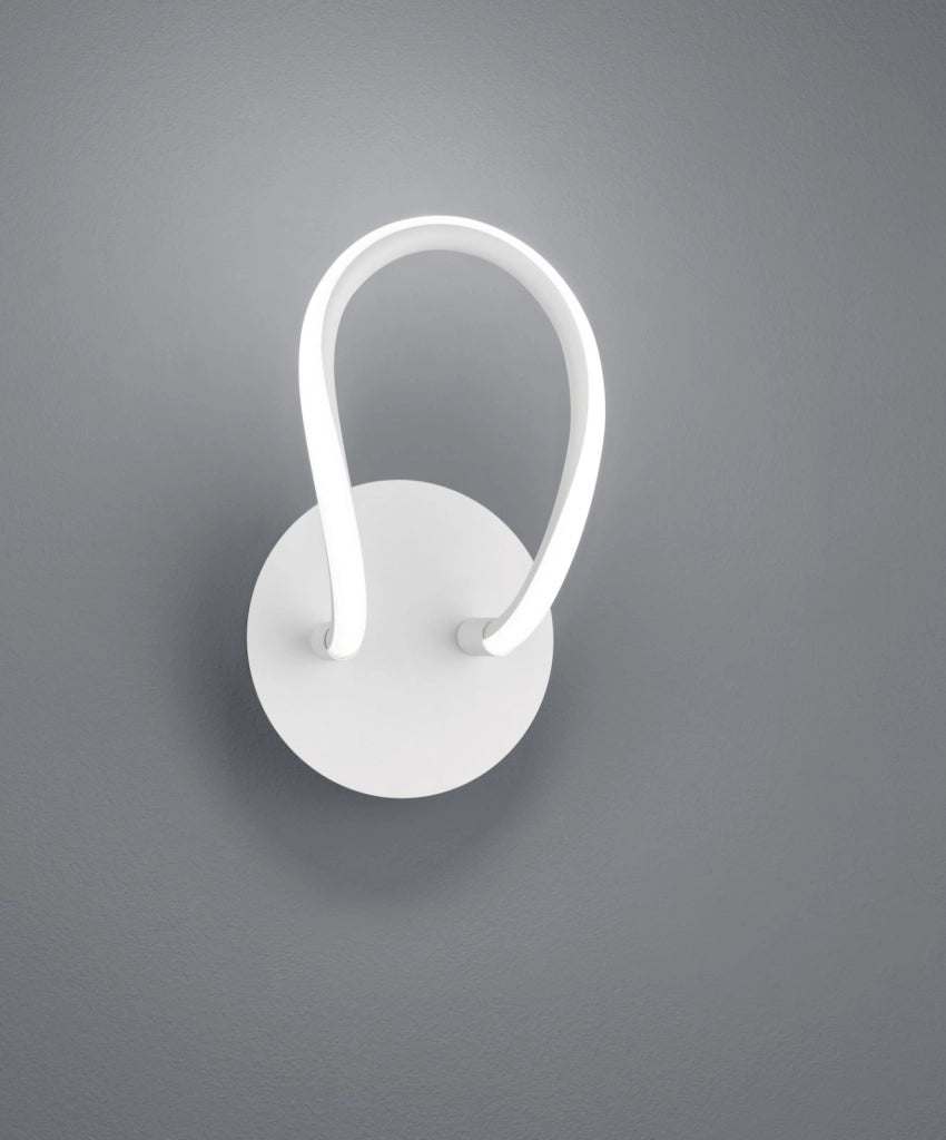 BOLOGNA APPLIQUE LED 11,5W 1300lm, 4000K  BIANCA CON DIMMERAZIONE AD INTERRUTTORE H.26CM
