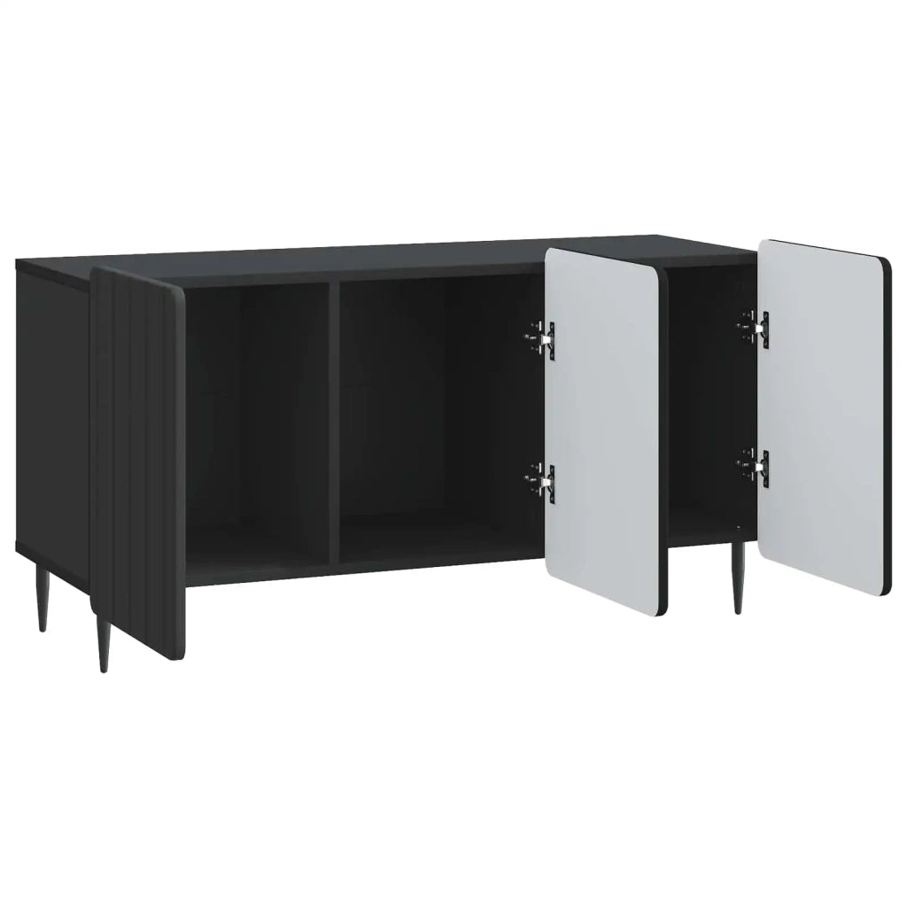 Mobile TV-Credenza per TV Nero 99 x 34,5 x 52 cm Legno ingegnerizzato