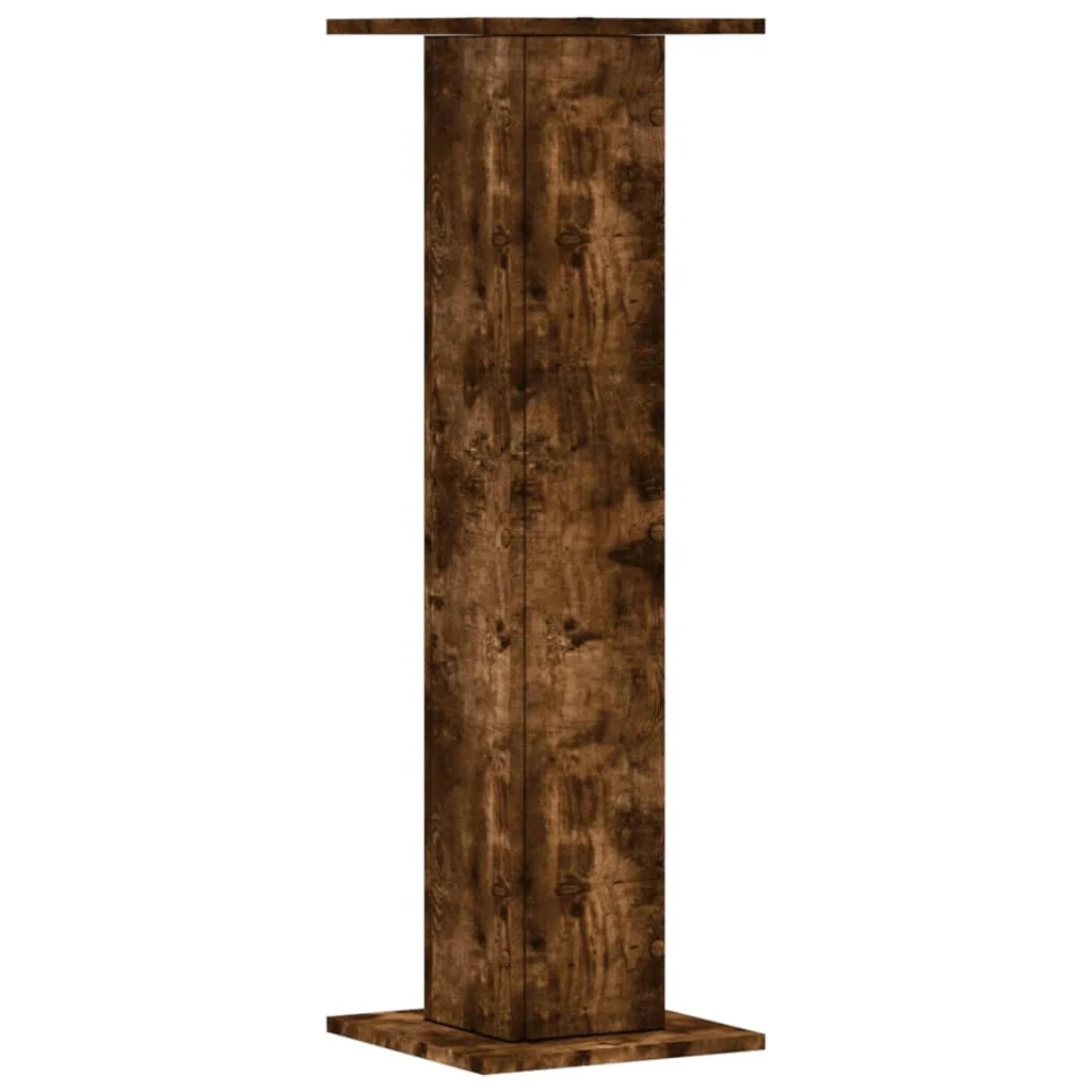 Portavasi mobili per fiori set da 2 legno ingegnerizzato marrone 02_0045305