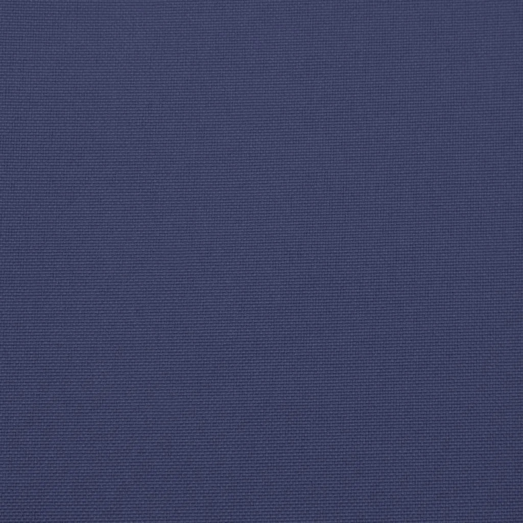 Cuscino per Pallet Blu Marino 58x58x10 cm in Tessuto Oxford 378245